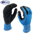 NMSAFETY 13 Gauge Seamless knitted Coolpass liner VaporWick coated foam nitrile glove